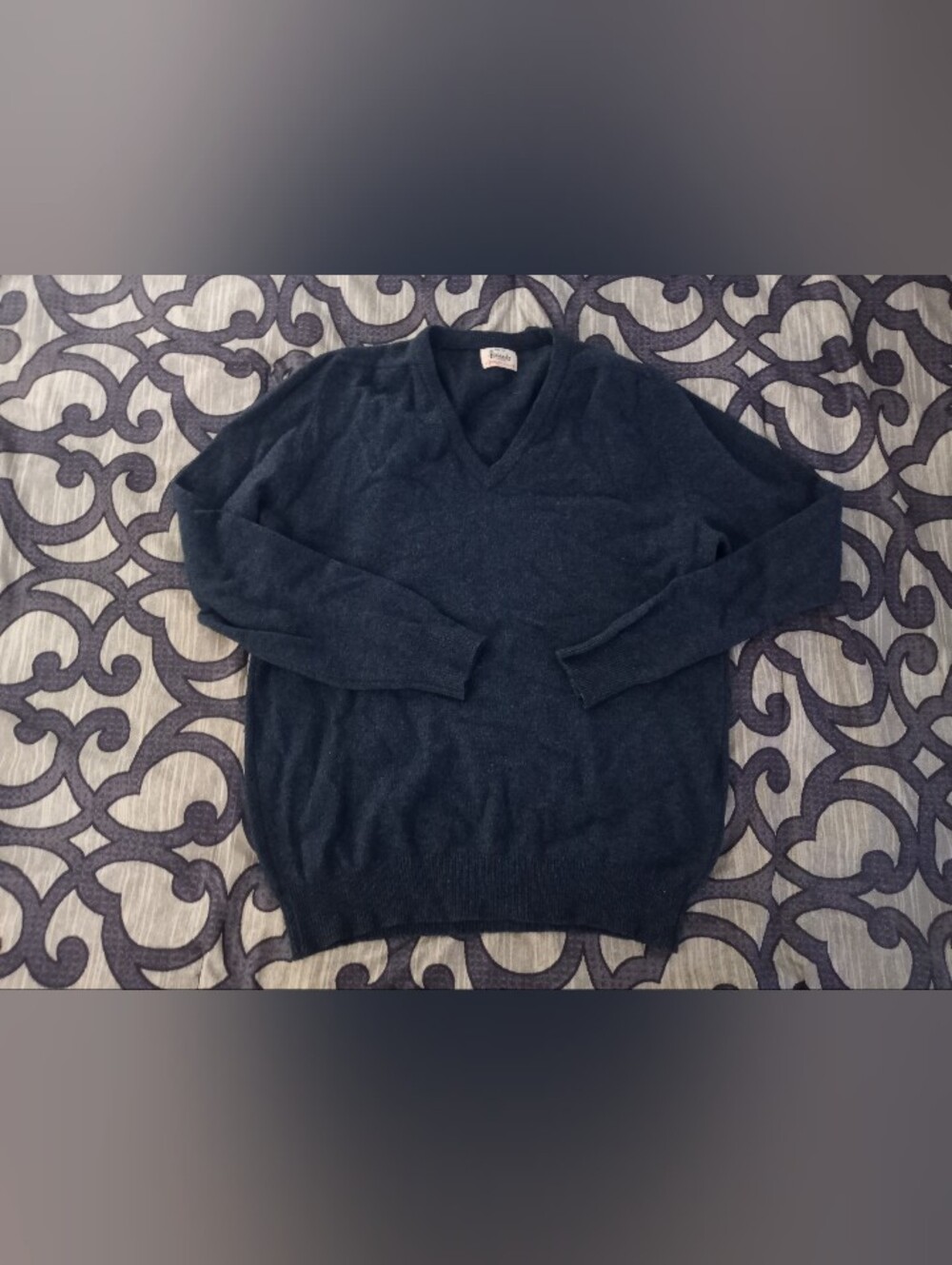 Vintage HARRODS OF LONDON Mens 100% Lambswool Sweater